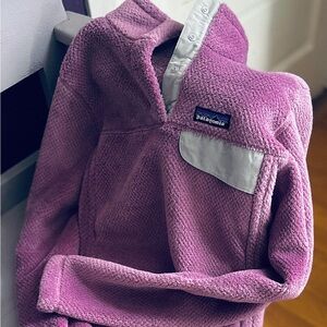 Patagonia Lavender Fleece Jacket Women’s Sm
